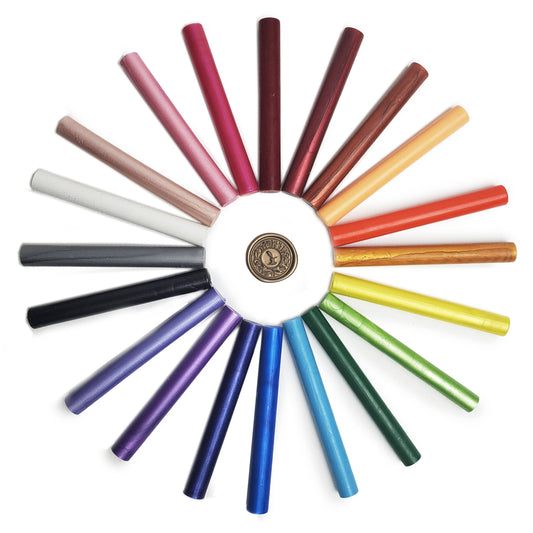 Wax Sealing Stick Singles (For Low-Temp Glue Gun), Assorted Colors