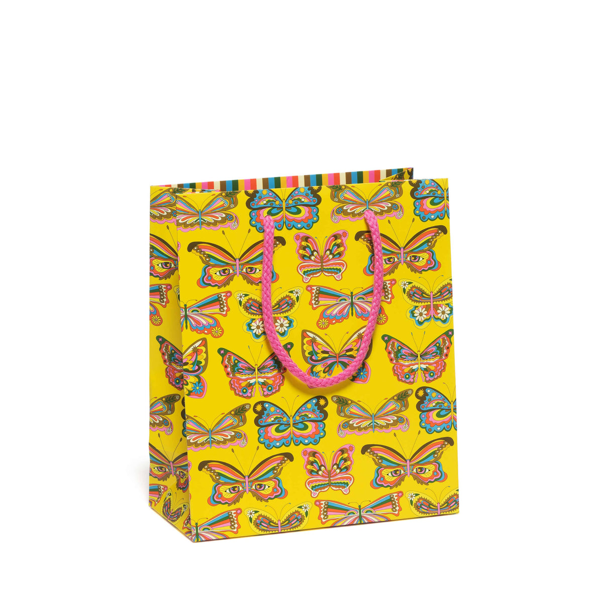 Small Gift Bag; Psychedelic Butterfly | Red Cap Cards