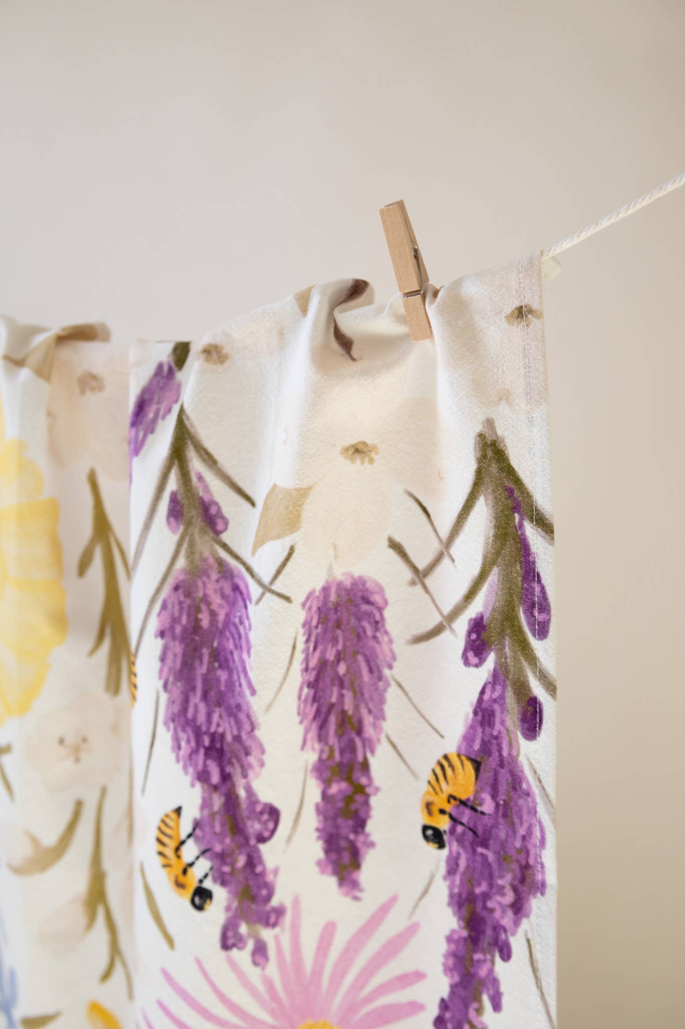 Tea Towel; Carolina Wildflower (100% cotton)