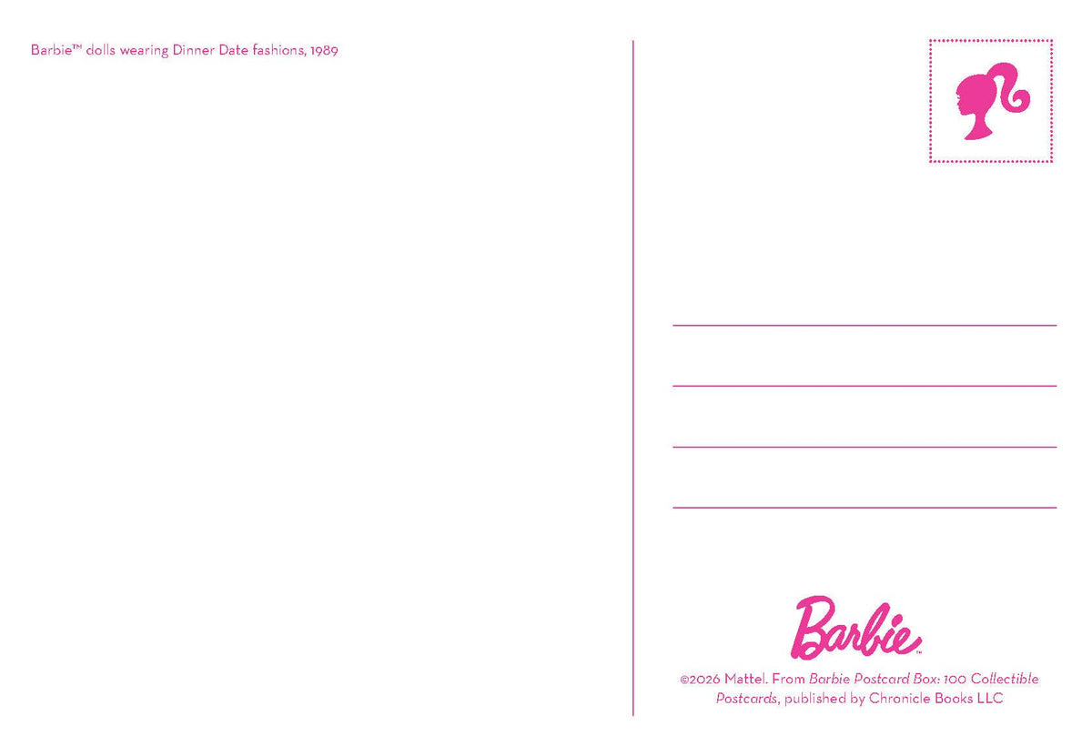 Postcard Set; Barbie | Chronicle Books