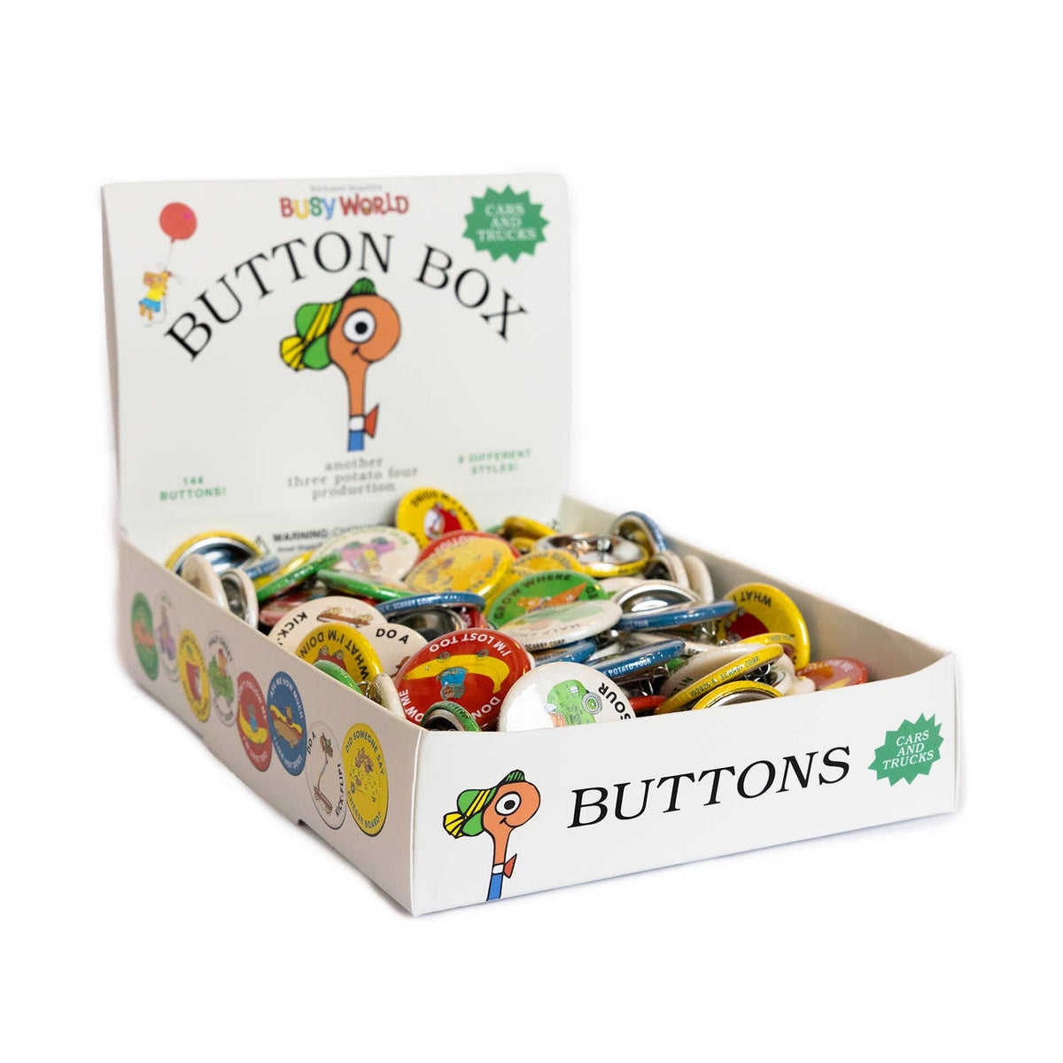 Richard Scarry® - Pinback Buttons (8 Styles)