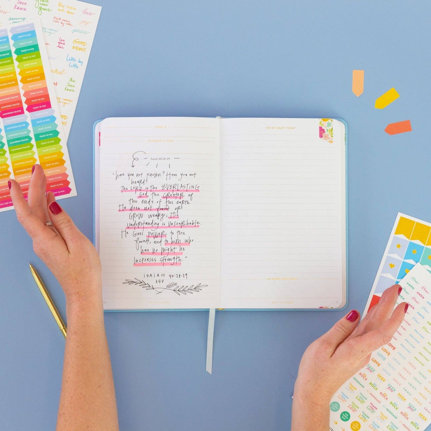 Journal; Write The Word® | Refresh Your Mind (Linen)