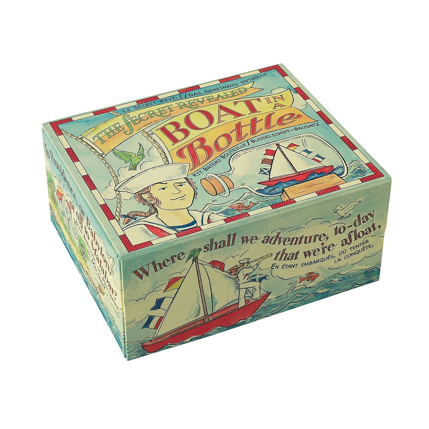 DIY Boat In A Bottle Kit By Authentic Models