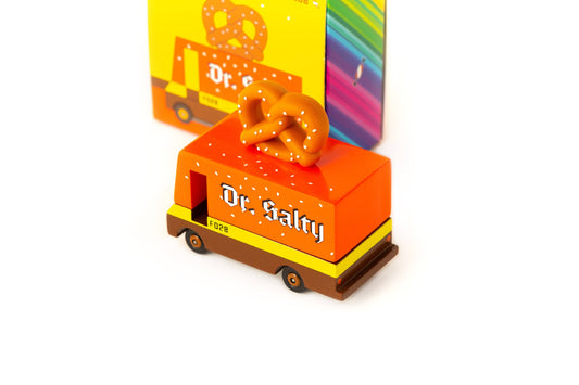 Candylab Pretzel Van (Wooden Diecast Toy)