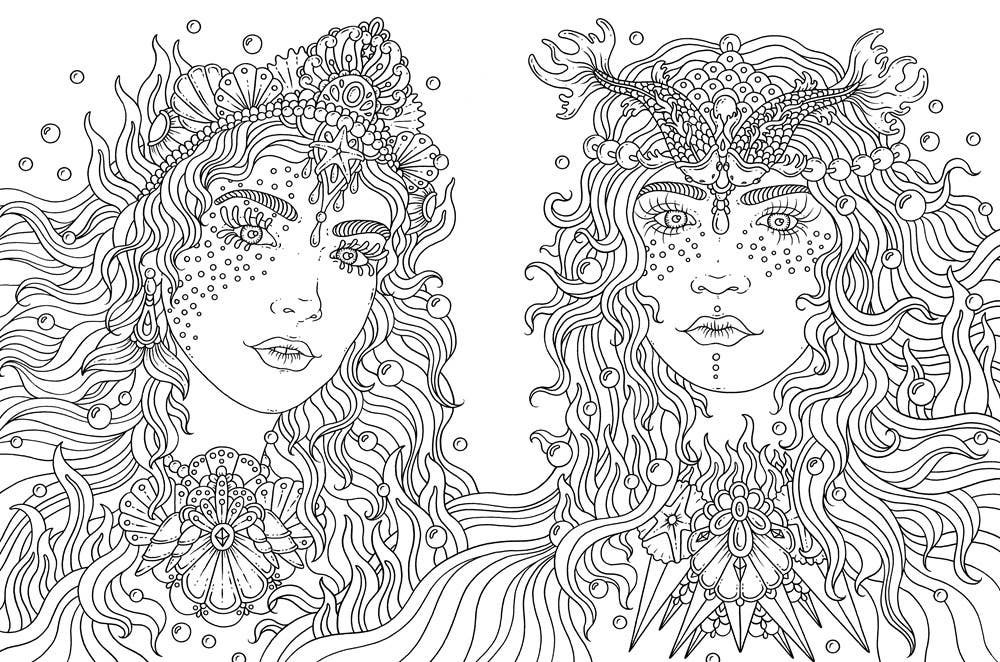 Coloring Book; Tales from the Midnight Masquerade