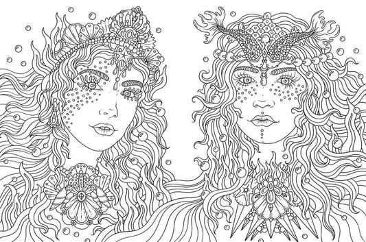 Coloring Book; Tales from the Midnight Masquerade