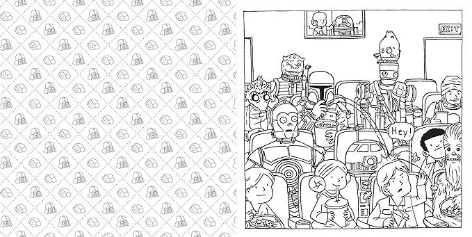 Star Wars Coloring Book: Darth Vader and Family