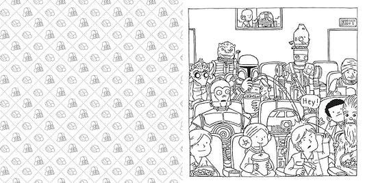 Star Wars Coloring Book: Darth Vader and Family