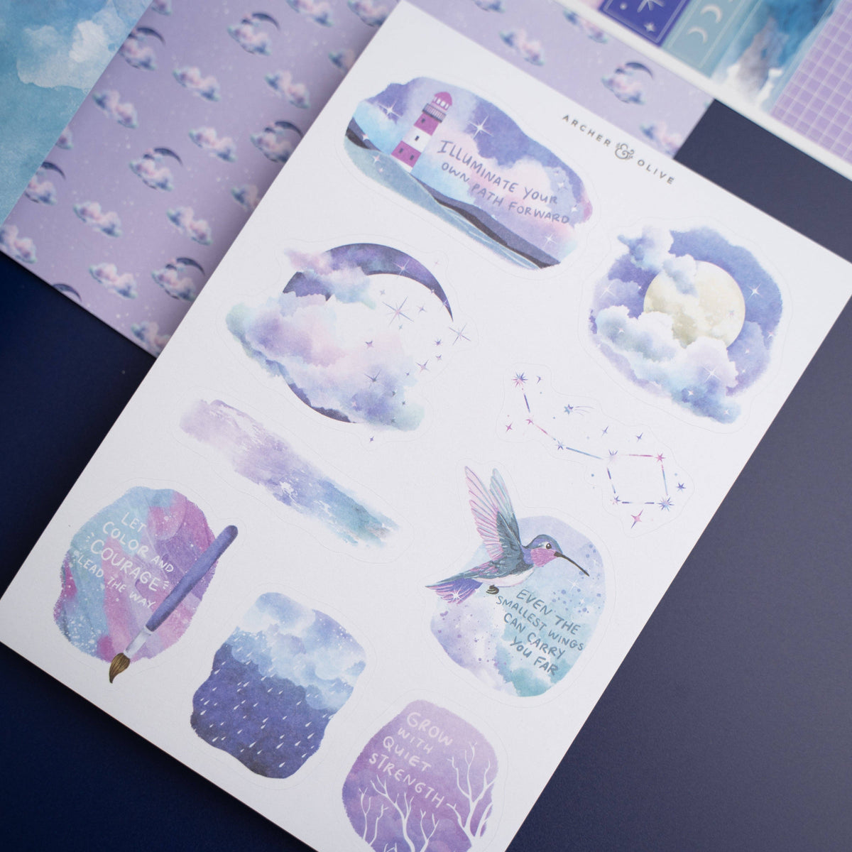 Planner Kit; New Beginnings, January 2026 | Archer and Olive