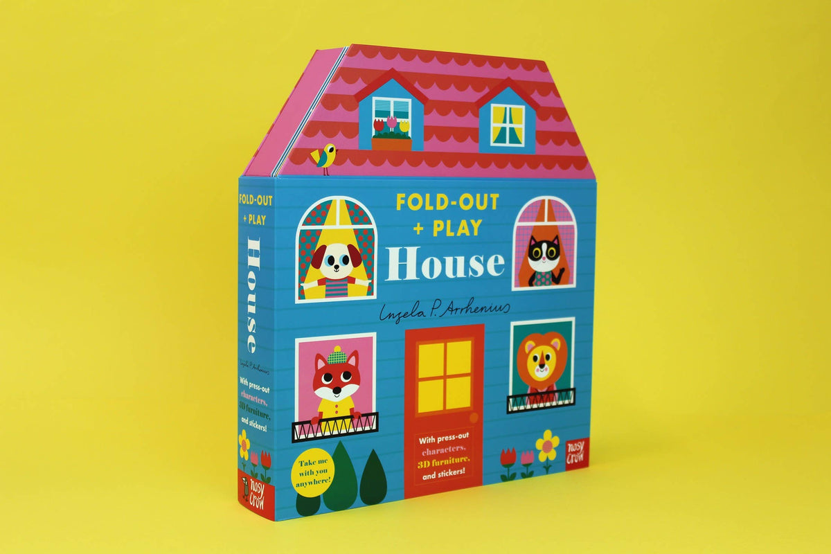 Children's Book; Fold-Out + Play: House