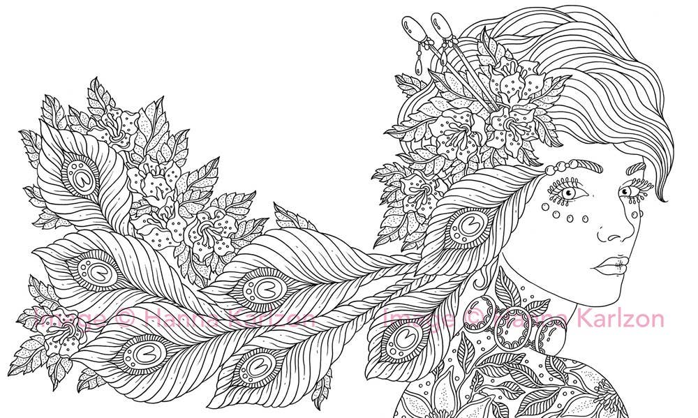 Coloring Book; Magical Dawn