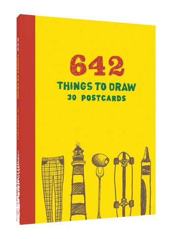 Postcard Book; 642 Things to Draw (30 Postcards)