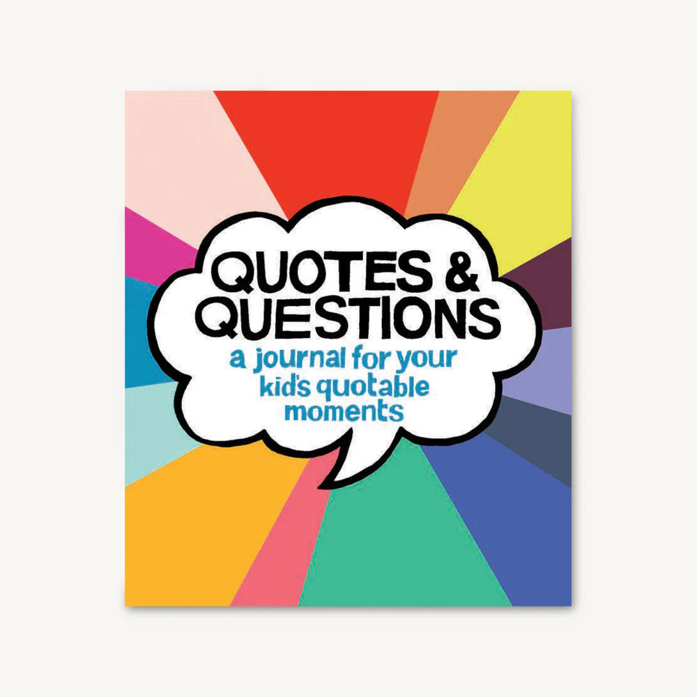 Keepsake Journal; Kid's Quotes & Questions