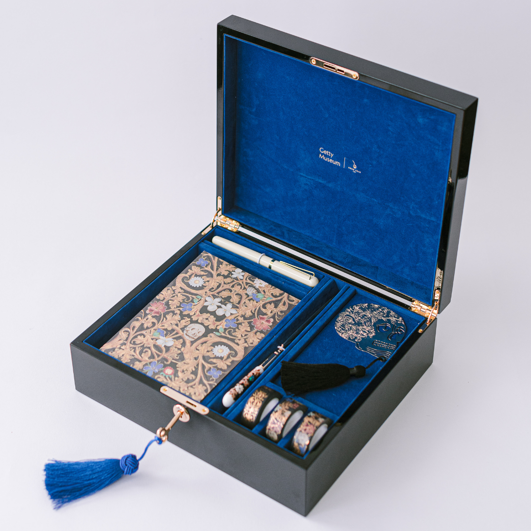 Illumination Lacquer Keepsake Stationery Set; Skull By Good Juju Ink