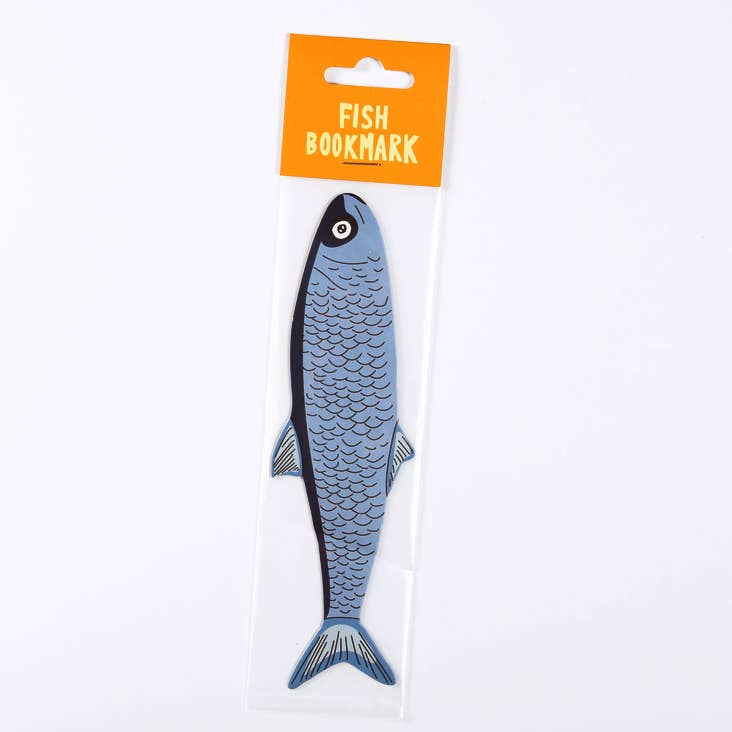 Bookmark; Fish (Die Cut) By Humdrum Paper