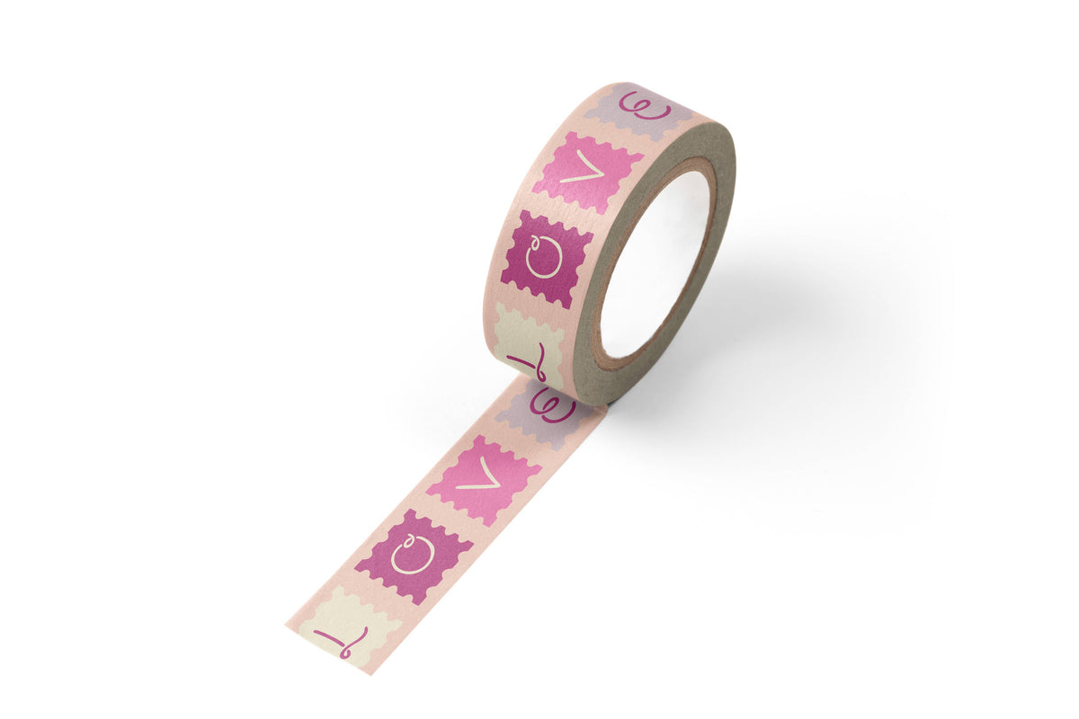 Washi Tape; Love Stamp | Ruff House Print Shop