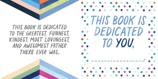 Keepsake Book; DADicated: Made for You By...