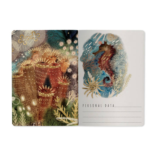 Notebook; Coral - BV by Bruno Visconti