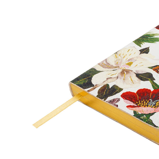 Journal; Peonies (A5 Vegan Leather) BV by Bruno Visconti