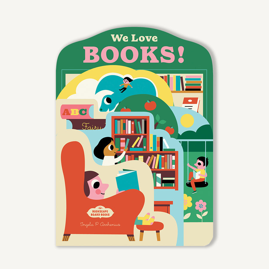 Boardscape Board Book; We Love Books