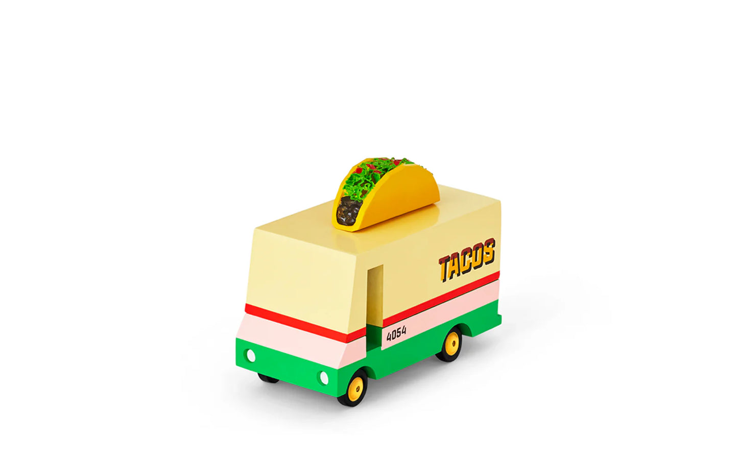 Candylab Taco Van (Wooden Diecast Toy)