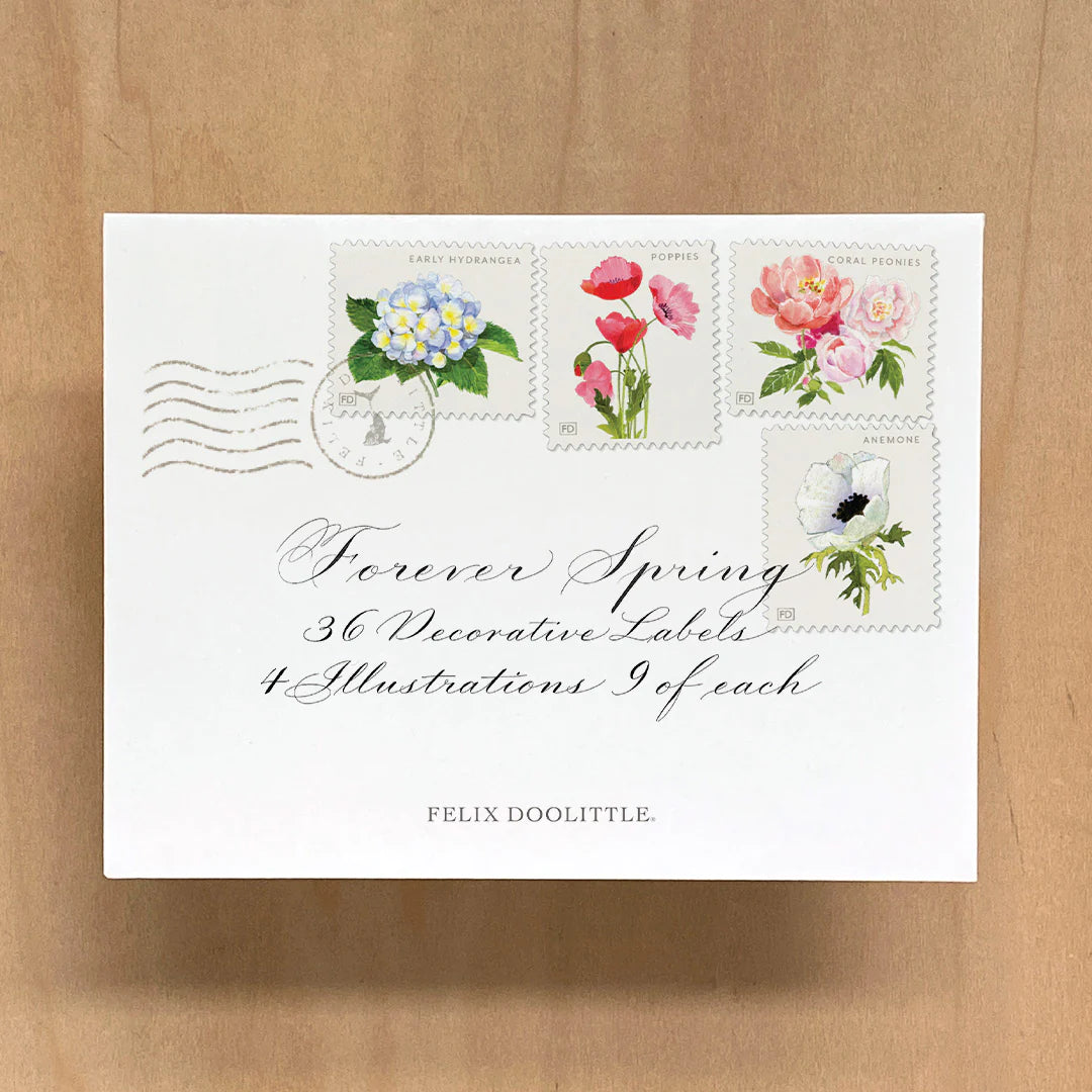 Decorative Labels; Forever Spring (36 Labels)