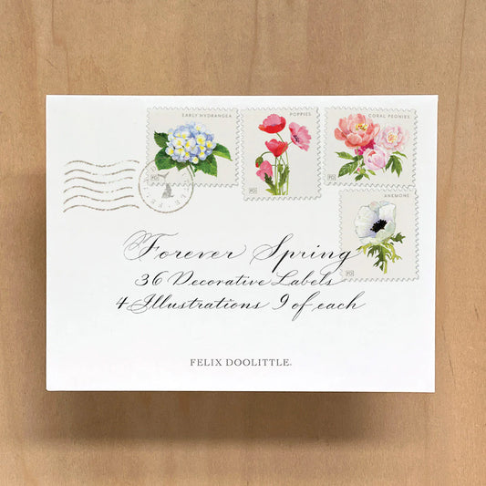 Decorative Labels; Forever Spring (36 Labels)