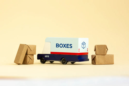Candylab Mail Van (Wooden Diecast Toy)