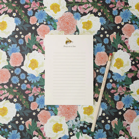 Notepad; Busy as a Bee By Botanica Paper Co. (50 Pages)