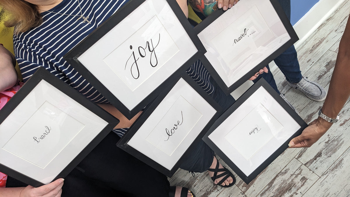 Modern Calligraphy Workshop with Tricia - Monday, Nov 2, 2026