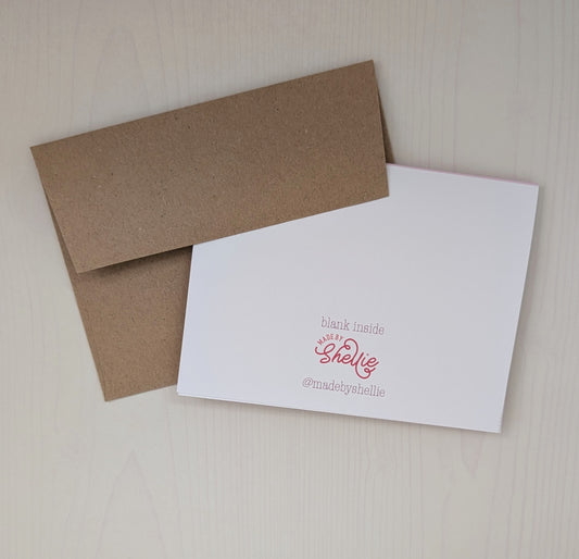 Baby Card; Welcome Little One - Made By Shellie