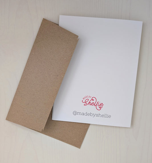 Greeting Card; Crikey! - Made by Shellie