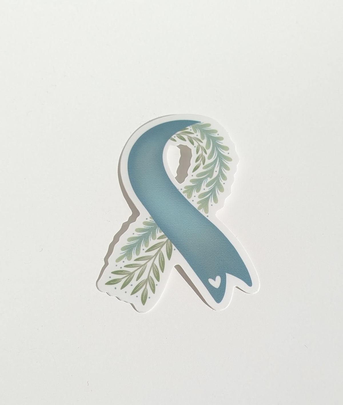 Vinyl Sticker; Ribbon for Mental Health Awareness