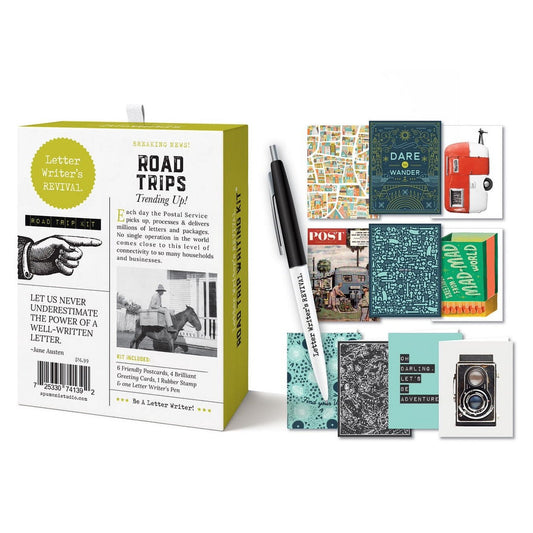 Letter Writer's Revival Kit; Road Trip