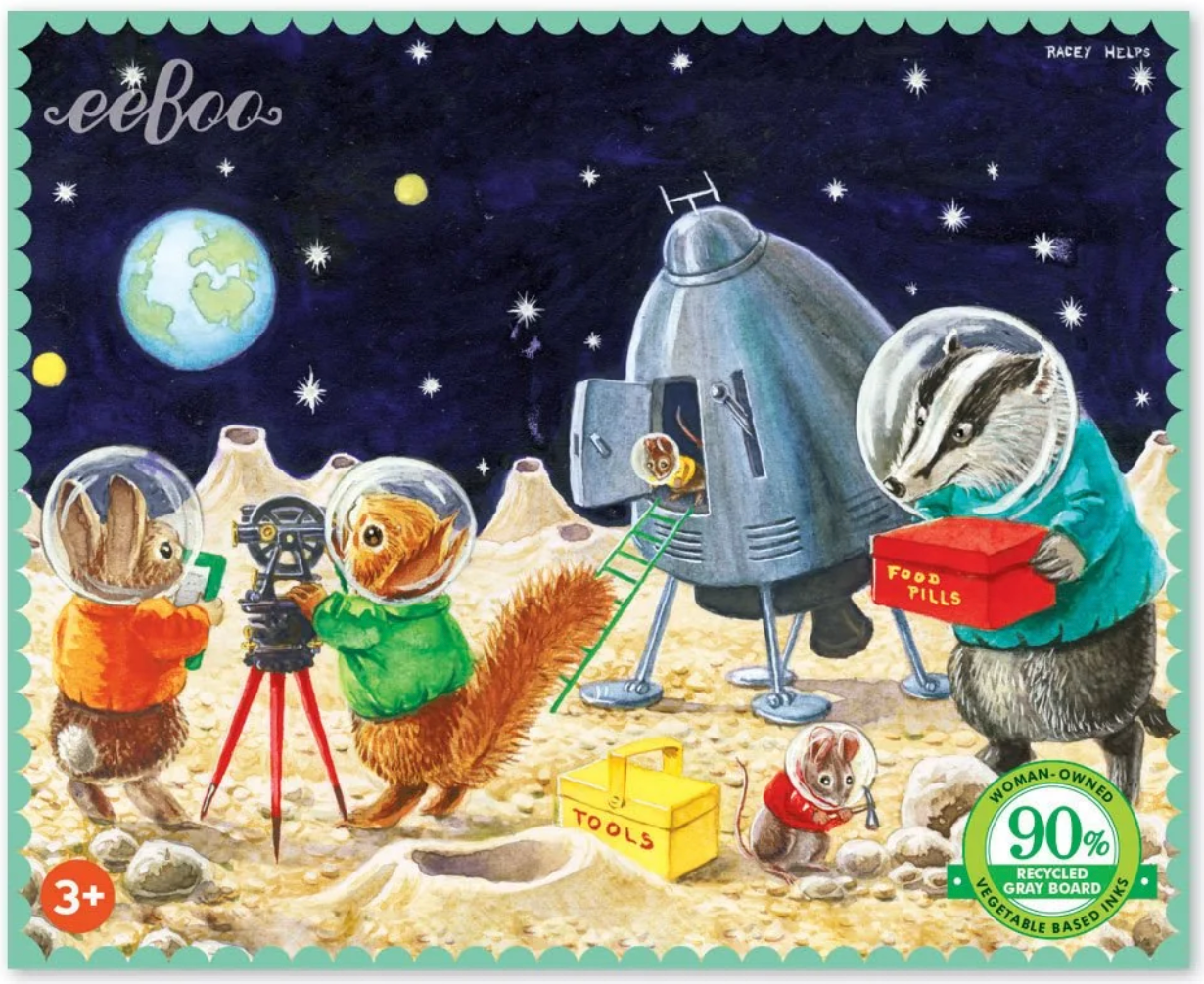 Eeboo Miniature Puzzles (4 Designs)