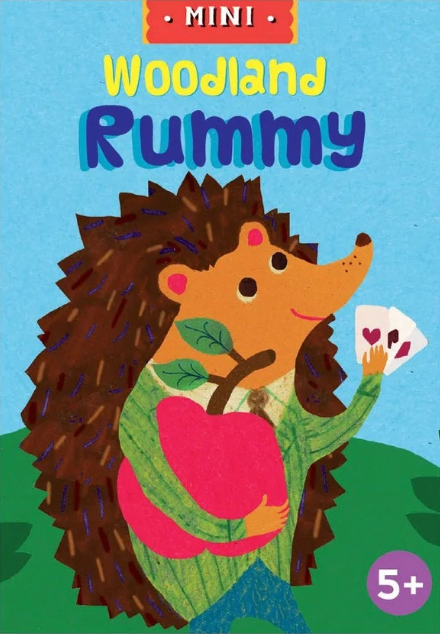 Eeboo Miniature Playing Cards (Rummy, Old Maid, Go Fish, & Crazy Eights)