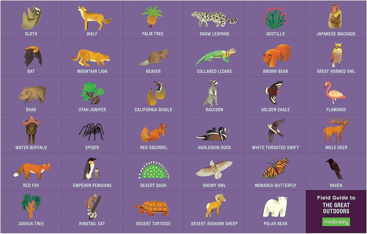 Jigsaw Puzzle; The Great Outdoors (64 Pieces)