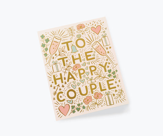 Rifle Paper Co. Wedding Card; To the Happy Couple