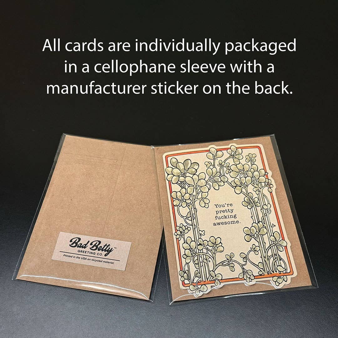 Birthday Card; Today We Eat Cake (Funny)