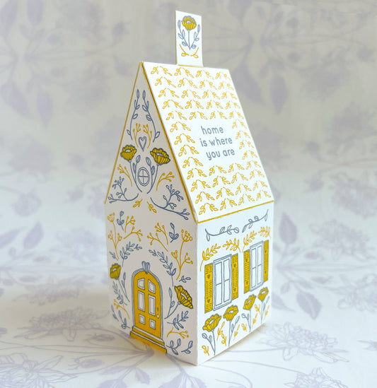 Love Card; Home Is Where You Are (3D House Card)