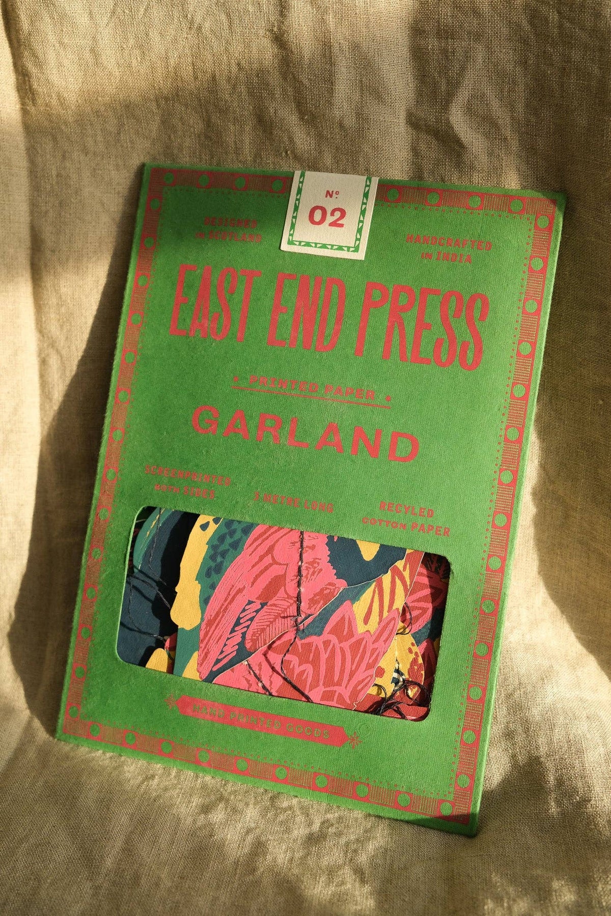 Sewn Garland; Tropical Birds | East End Press
