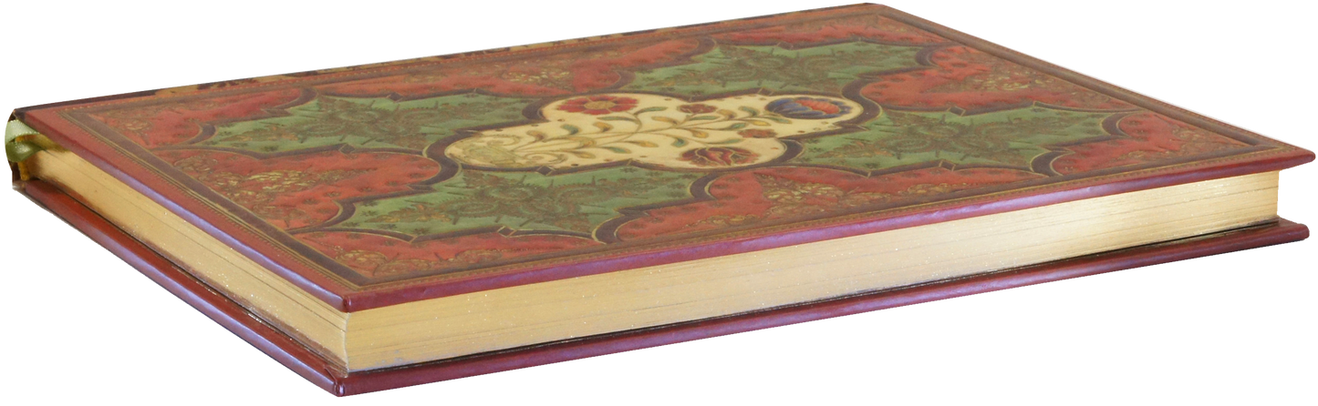 Journal; Floral Parchment