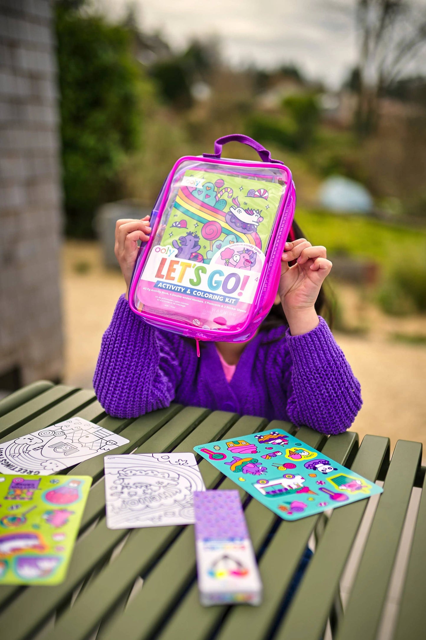 Activity & Coloring Kit; Let's Go! Unicorn Candy Town