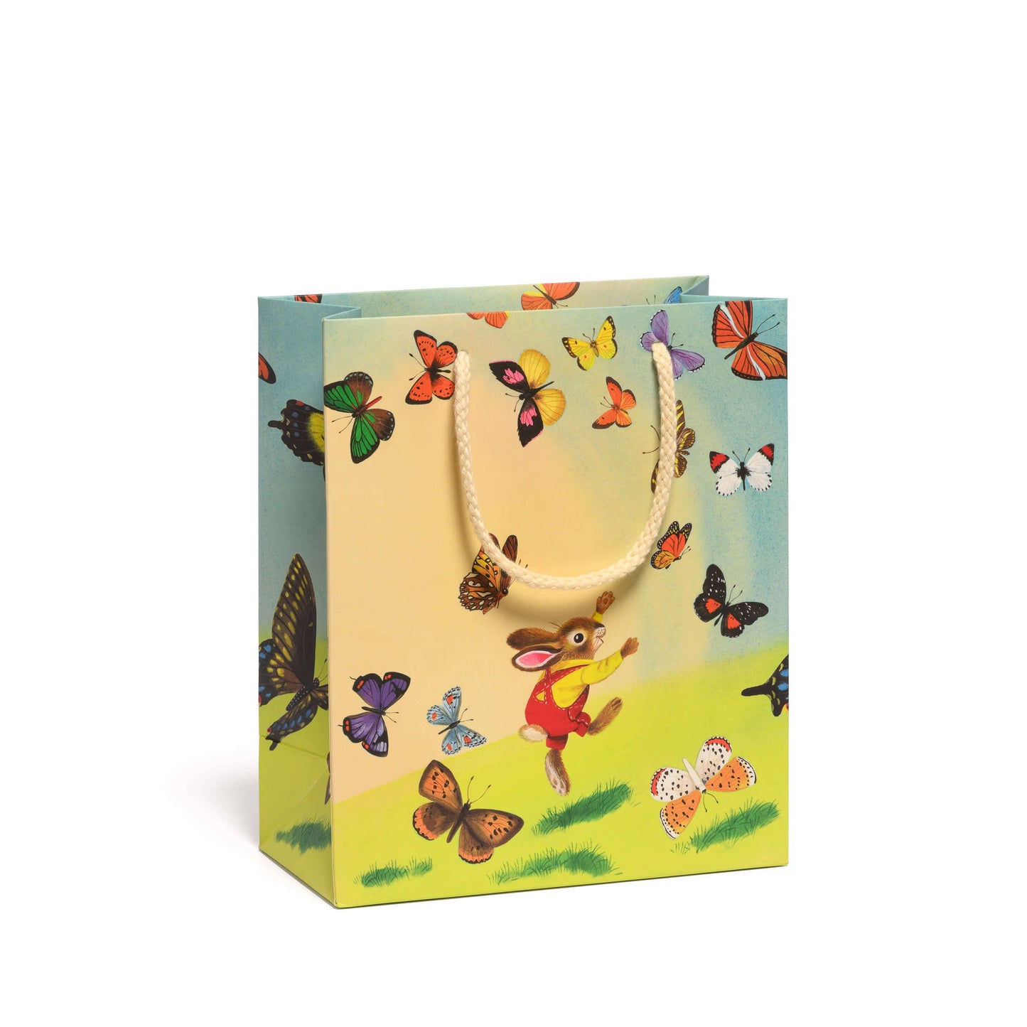Medium Gift Bag; Richard Scarry Bunny and Butterflies