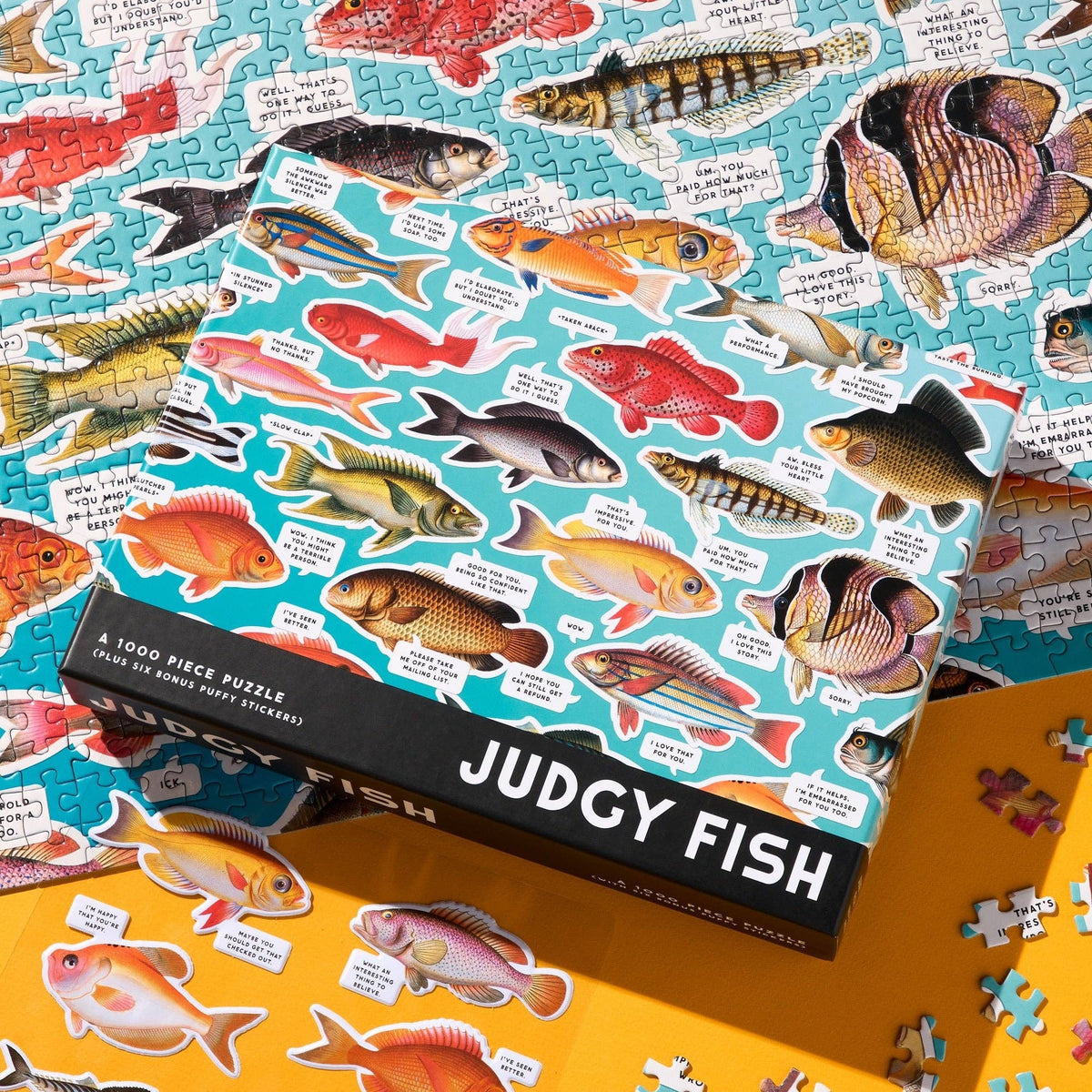Jigsaw Puzzle; Judgy Fish (1000 Pieces)