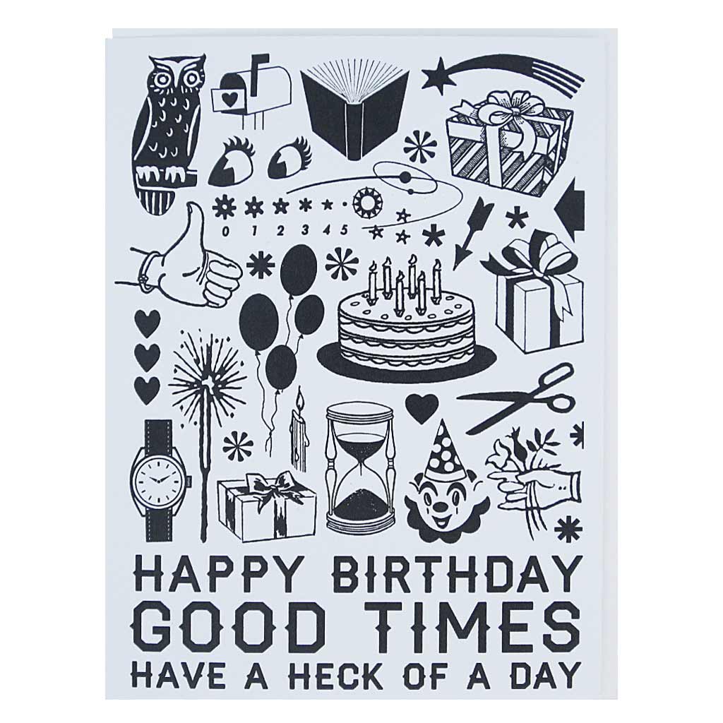 Birthday Card; Heck of a Birthday