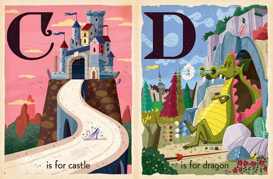Alphabet Board Book; F is for Fairy Tale