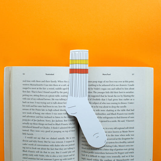 Bookmark; Sock (Die Cut) By Humdrum Paper