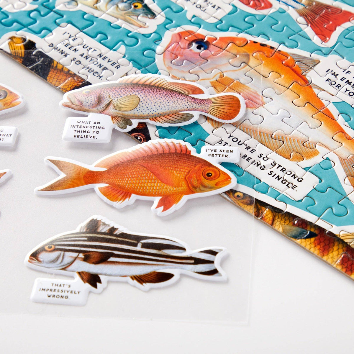 Jigsaw Puzzle; Judgy Fish (1000 Pieces)