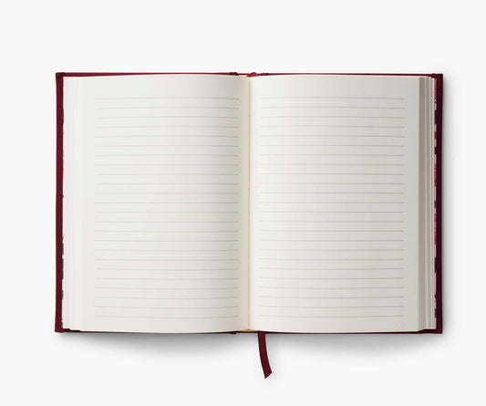 Rifle Paper Co. Embroidered Journal; Roses